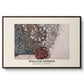 Honeysuckle (Tapestry Collection), 1874 - Floater Framed Canvas Print