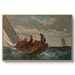 Breezing Up (A Fair Wind), 1873-1876 - Floater Framed Canvas Print