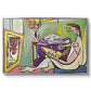 The Muse, 1935 - Floater Framed Canvas Print