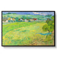 Les Vessenots in Auvers, 1890 - Floater Framed Canvas Print