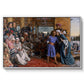 The Finding of the Saviour in the Temple, 1854-1860 - Floater Framed Canvas Print