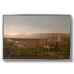View of Florence from San Miniato, 1837 - Floater Framed Canvas Print