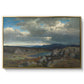 Norwegian Highlands, 1857 - Floater Framed Canvas Print