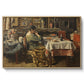 The Meal (De maaltijd), c. 1885 - Floater Framed Canvas Print