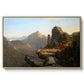 Scene from “The Last of the Mohicans”, 1827 - Floater Framed Canvas Print