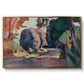 The Luxembourg Gardens, 1901 - Floater Framed Canvas Print