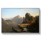 Scene from “The Last of the Mohicans”, 1827 - Floater Framed Canvas Print