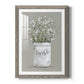 Bouquet of Grace Bucket Together - Barnwood Framed Art Print