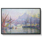 The Port of Marseille, 1905 - Floater Framed Canvas Print
