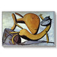 Cat and Big Fish, c. 1931 - Floater Framed Canvas Print