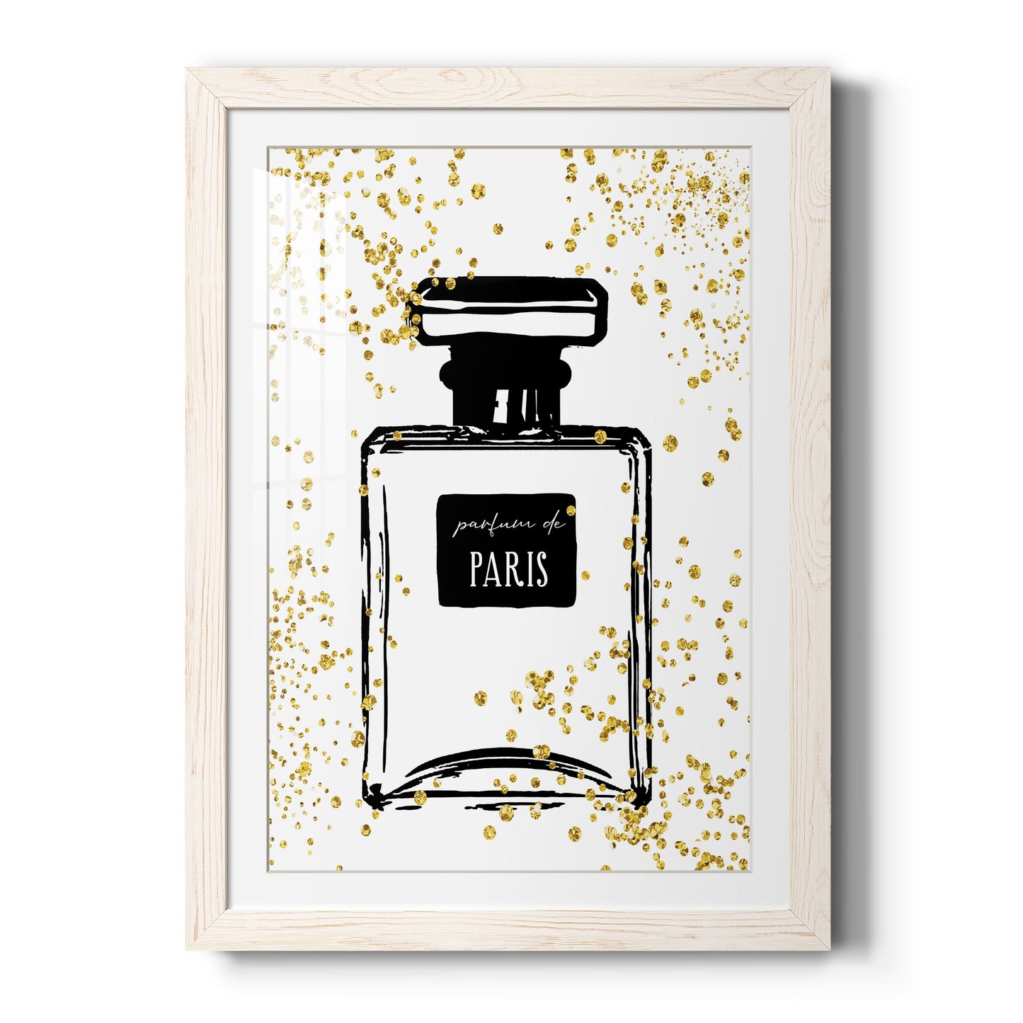 Glitter Perfume I - Premium Framed Print - Distressed Barnwood Frame - Ready to Hang