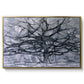 The Gray Tree, 1911 - Floater Framed Canvas Print