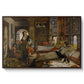 The Harem, 1876 - Floater Framed Canvas Print