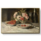 Strawberries and Champagne, c. 1881-1885 - Floater Framed Canvas Print