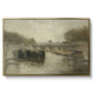 The Bridge (Le pont), 1895 - Floater Framed Canvas Print
