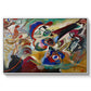 Fragment 2 for Composition VII, 1913 - Floater Framed Canvas Print