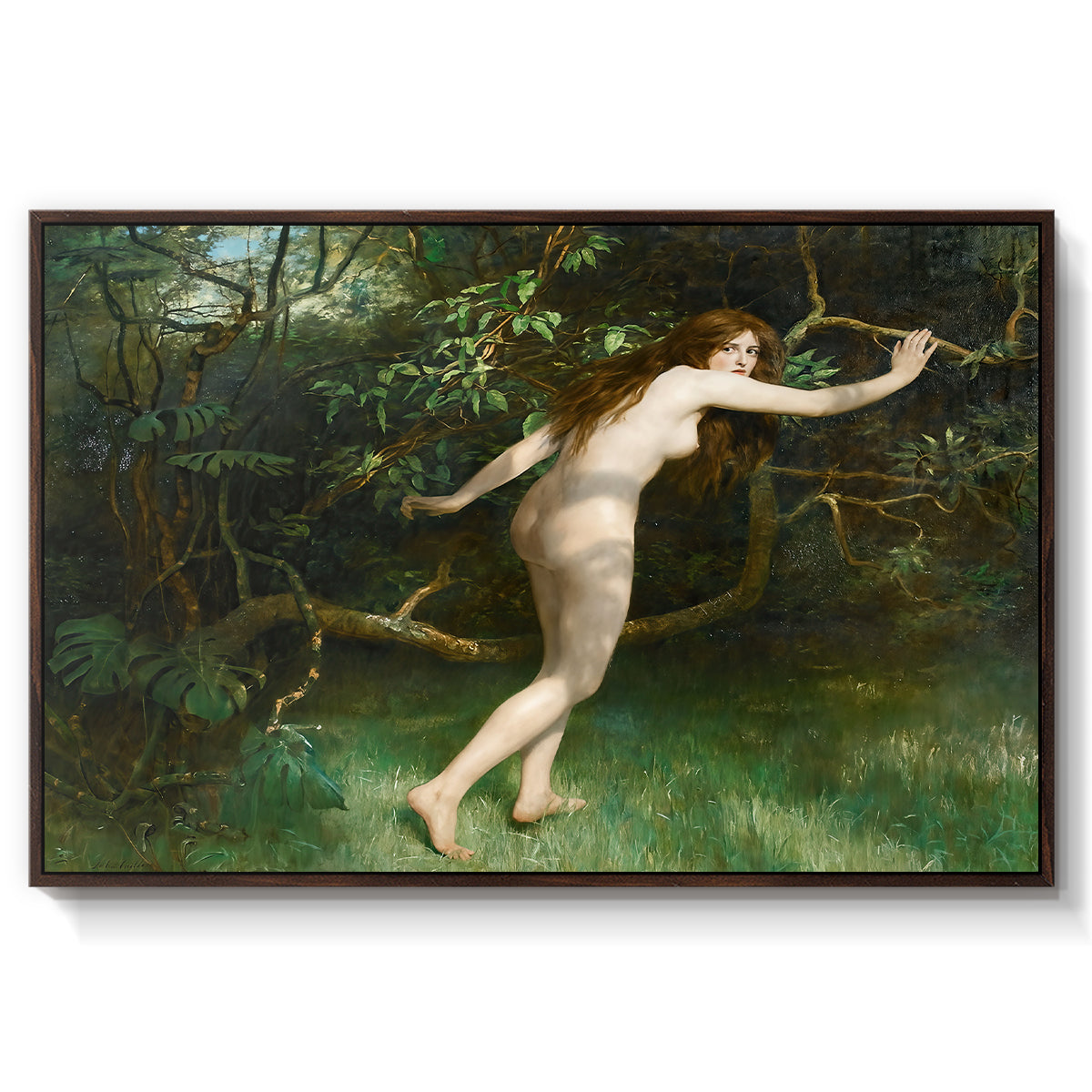 Eve, 1911 - Floater Framed Canvas Print