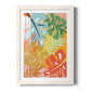 Tropical Foliage I - Barnwood Framed Art Print