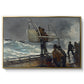The Signal of Distress, c. 1896 - Floater Framed Canvas Print