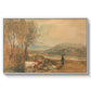 Lulworth Castle, Dorset, c. 1820 - Floater Framed Canvas Print