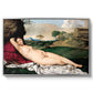 Sleeping Venus, c. 1510 - Floater Framed Canvas Print