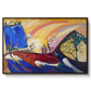 Painting with Troika, 1911 - Floater Framed Canvas Print