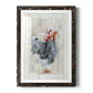 Sunday Best Hen - Premium Framed Print - Distressed Barnwood Frame - Ready to Hang