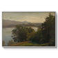 View of the Mondsee, 1870 - Floater Framed Canvas Print