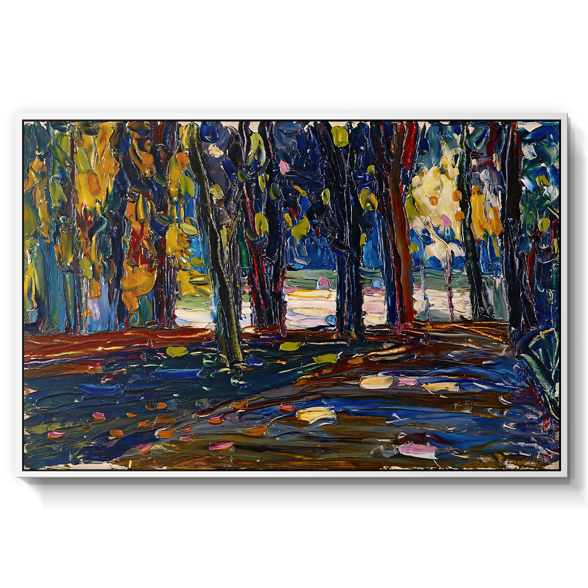 Autumn Study, 1908 - Floater Framed Canvas Print