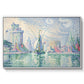 The Green Towers (Les tours vertes, la Rochelle), 1913 - Floater Framed Canvas Print