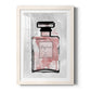 Blush Wash Perfume - Premium Framed Print - Distressed Barnwood Frame - Ready to Hang