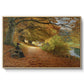 A Wooded Path in Autumn, 1902 - Floater Framed Canvas Print