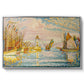The Lighthouse at Groix, 1925 - Floater Framed Canvas Print