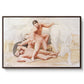 The Abduction, 1920 - Floater Framed Canvas Print