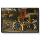 A Village Fair, c. 1567-1569 - Floater Framed Canvas Print