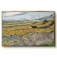 Enclosed Field with Ploughman, 1889 - Floater Framed Canvas Print