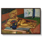 Sculpture and Persian Vase (The Bronze Figure), 1908 - Floater Framed Canvas Print