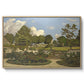 The Painter's Garden at Saint-Privé, 1886 - Floater Framed Canvas Print