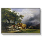 The Harvest Wagon (Der Heuwagen), c. 1850 - Floater Framed Canvas Print