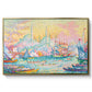 The Golden Horn, Constantinople, 1907 - Floater Framed Canvas Print