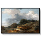 The Watering Place, c. 1765 - Floater Framed Canvas Print