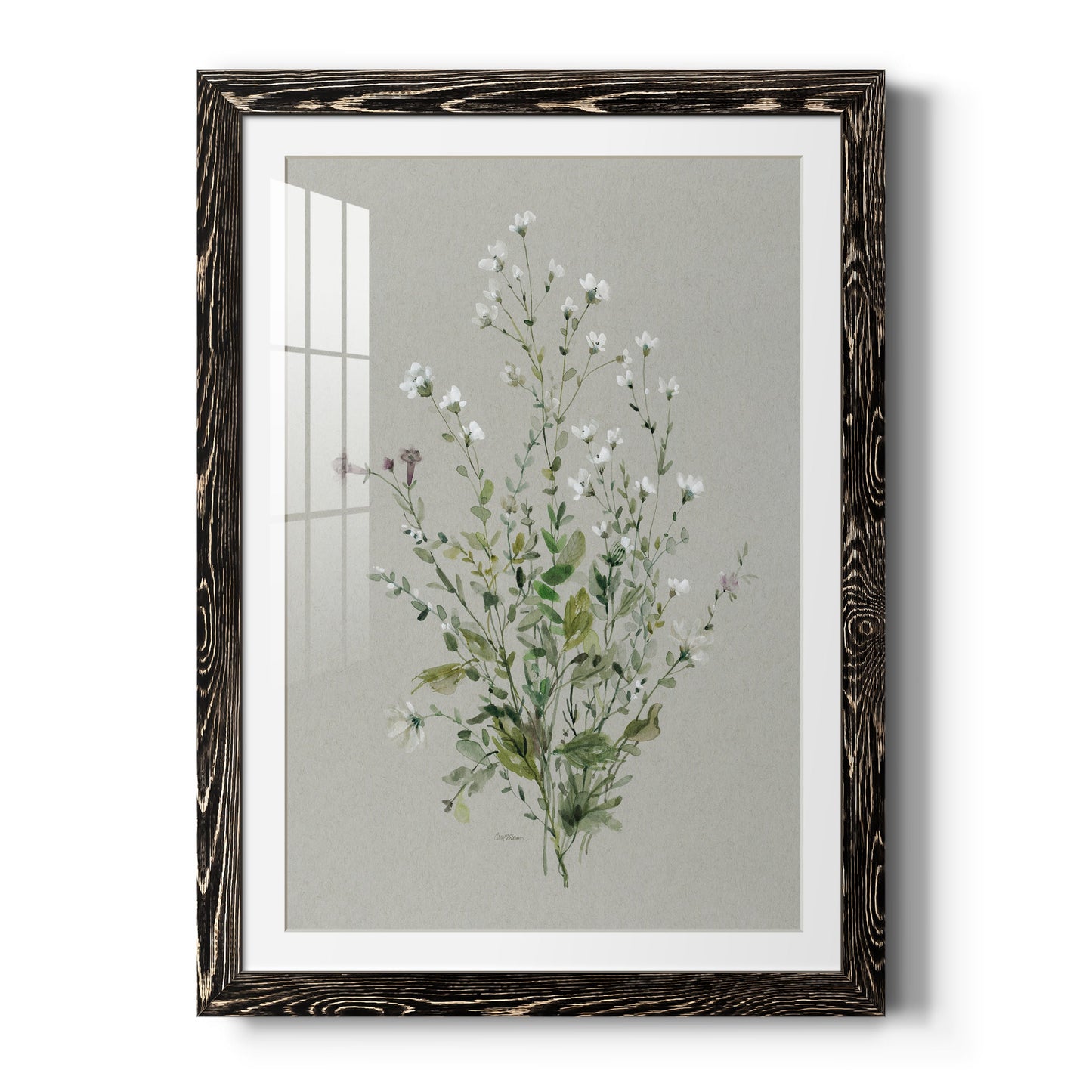 Bouquet of Grace I - Premium Framed Print - Distressed Barnwood Frame - Ready to Hang