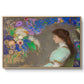 Portrait of Violette Heymann, 1910 - Floater Framed Canvas Print