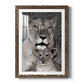 Lioness and Cub - Barnwood Framed Art Print