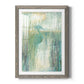 Morning Egret I - Barnwood Framed Art Print