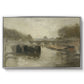 The Bridge (Le pont), 1895 - Floater Framed Canvas Print