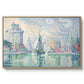 The Green Towers (Les tours vertes, la Rochelle), 1913 - Floater Framed Canvas Print