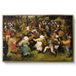 The Wedding Dance, c. 1566 - Floater Framed Canvas Print