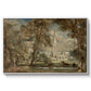 Salisbury Cathedral from the Bishop's Grounds, c. 1822-1823 - Floater Framed Canvas Print