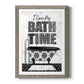 Bath Time - Barnwood Framed Art Print